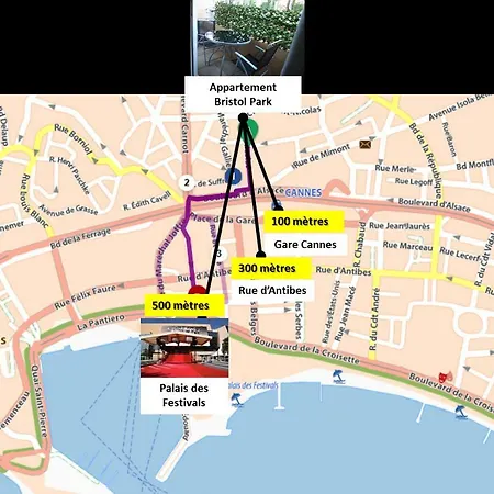 Bristol Park - Parking - 5Mn Walk From Palais Des Festivals Apartment Cannes Exterior photo